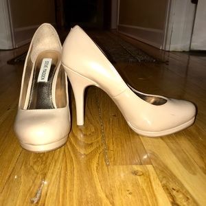 Steve Madden Nude Heels Size 6.5